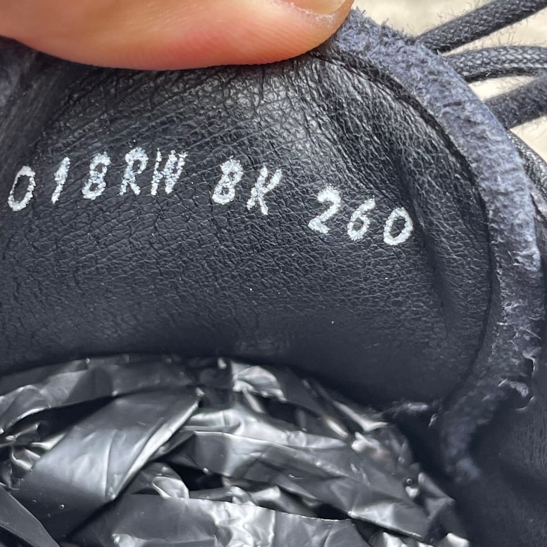 [260] 야세 와플 카우하이드 더비 블랙 상품이미지6