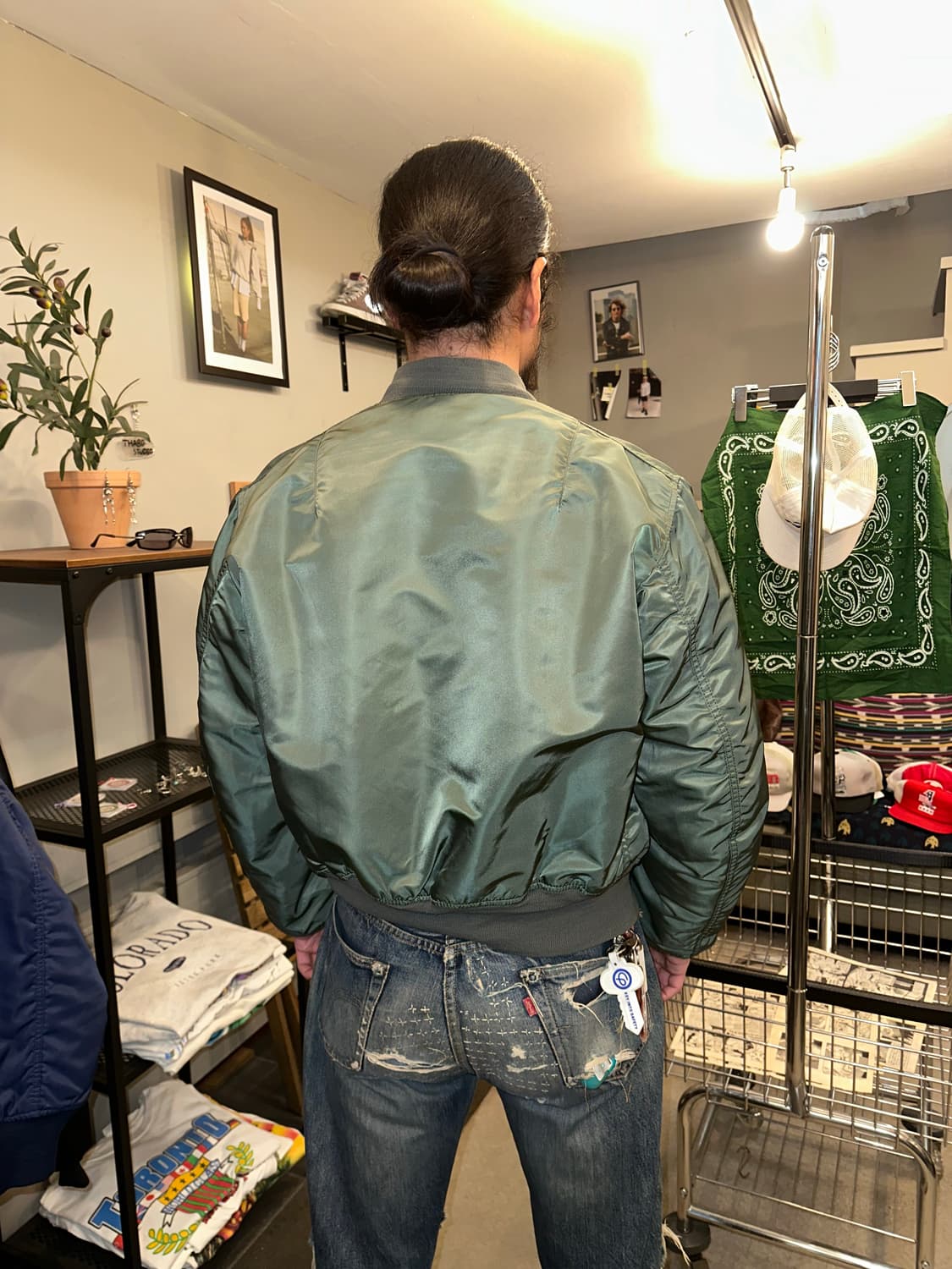 90’s Alpha Industries Ma-1 USA flight JK 상품이미지7