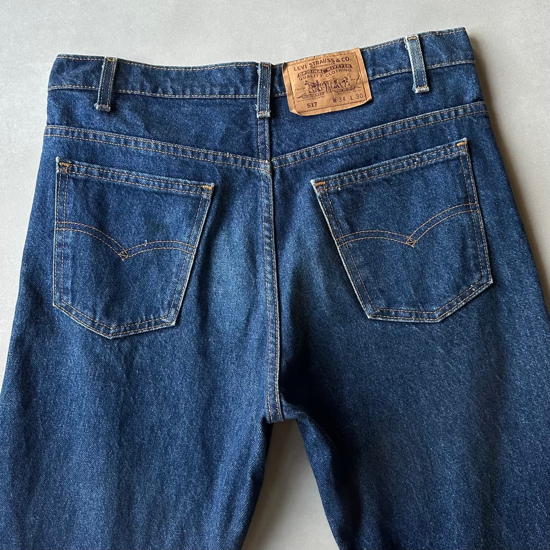 [32인치]리바이스 90s USA 517 부츠컷 데님 팬츠 상품이미지5