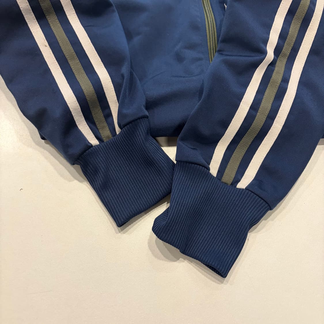 13s 아디다스 트리플로고 네이비 삼선 트랙탑 져지 D875 상품이미지5