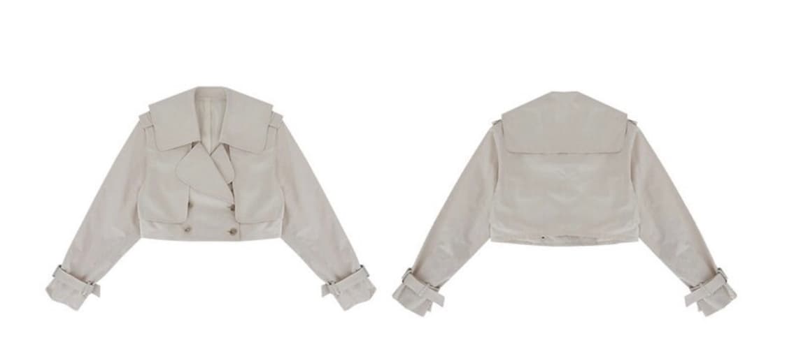 플로움 Berlin Trench Jacket 크림 상품이미지2