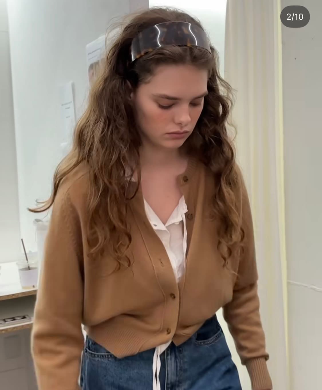 더바넷 니트가디건 상품이미지1