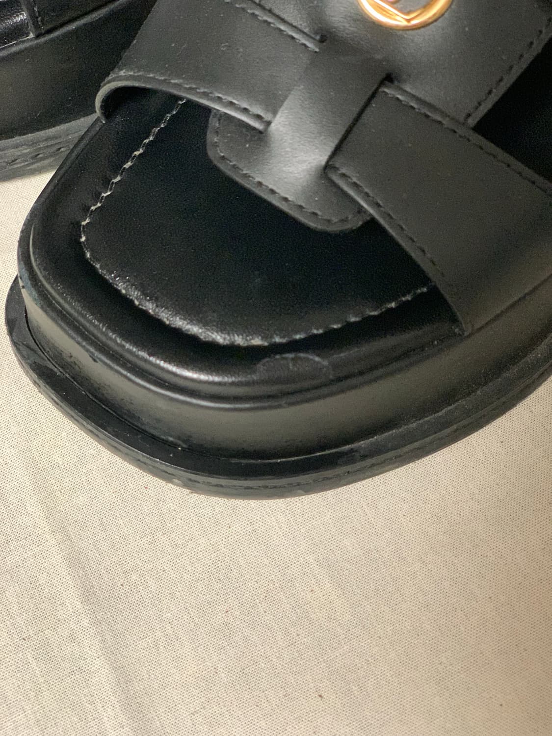 루이비통 마야 플랫폼 샌들 36사이즈 상품이미지5