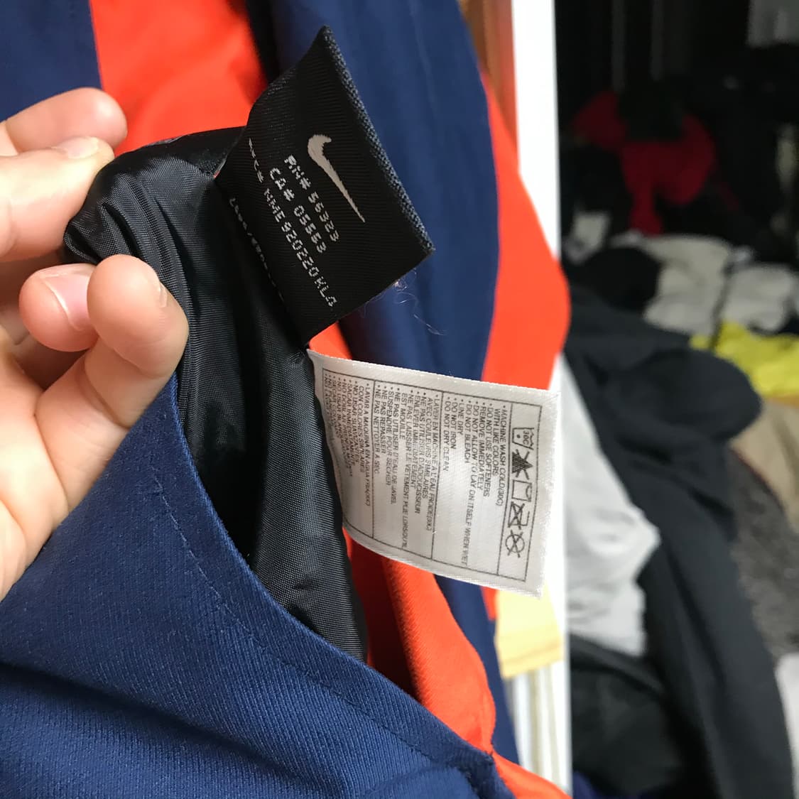 나이키 00s 팀스 양면 리버시블 반자켓) 상품이미지8