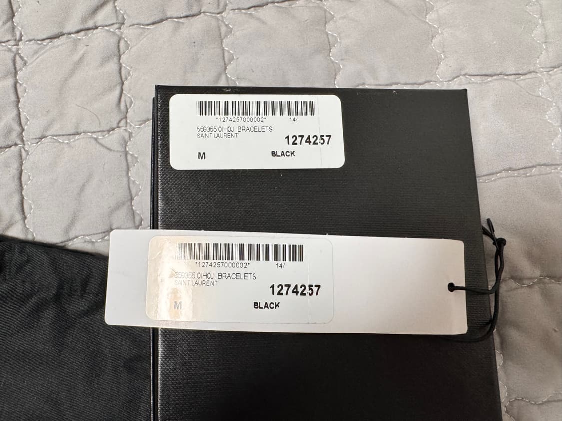 생로랑 모노그램 로고 팔찌 M 상품이미지6