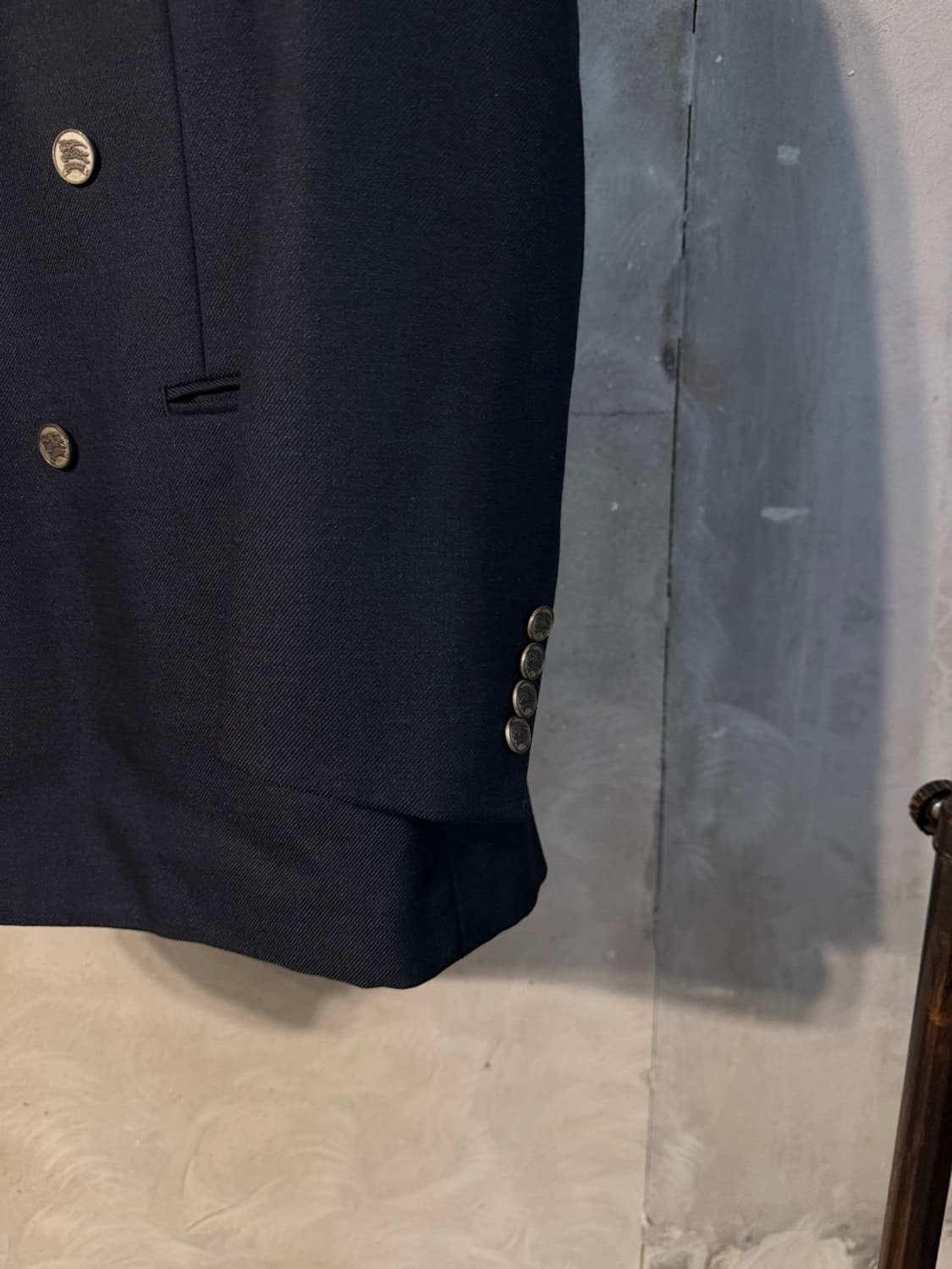 버버리 모헤어 더블 브레스티드 자켓 100 상품이미지6