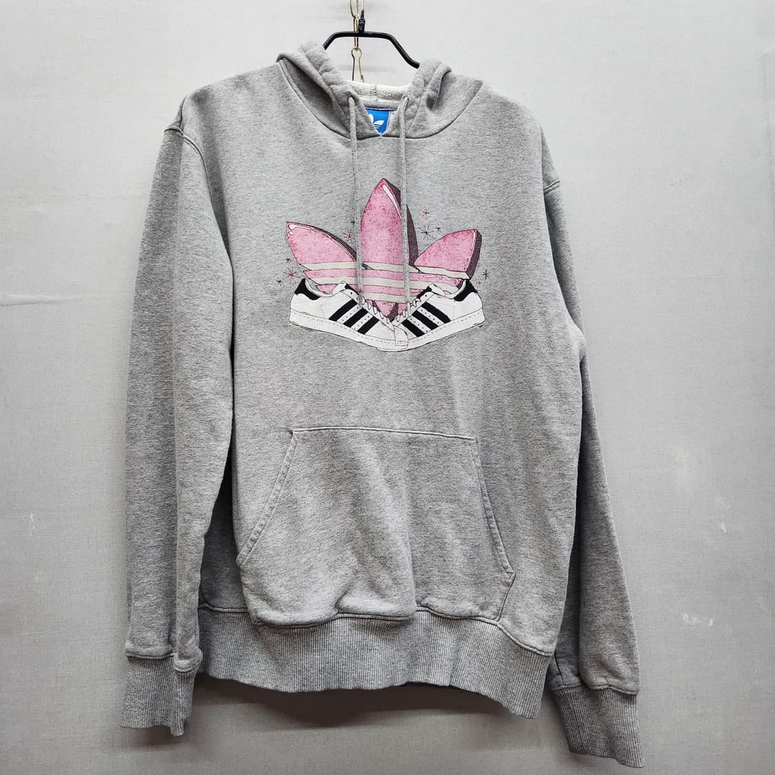 아디다스 빅로고 후드티 L 상품이미지1