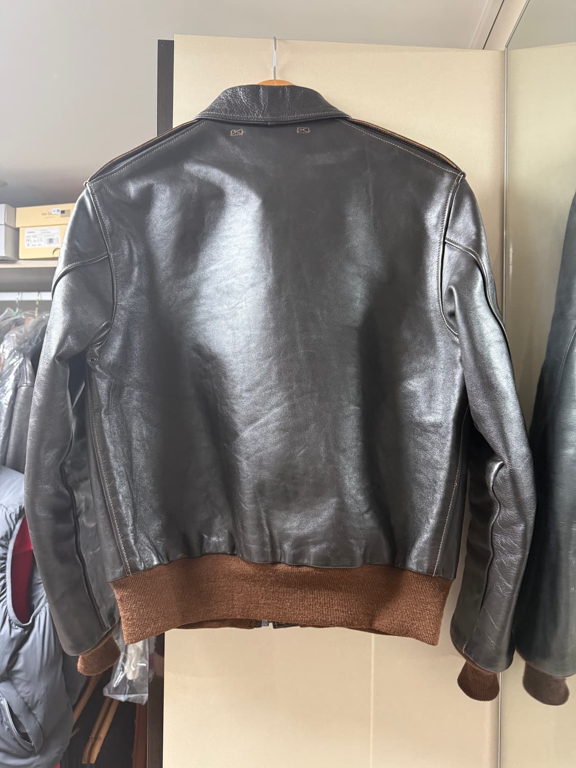 [40사이즈] 토이즈맥코이 a-2 가죽자켓 상품이미지2