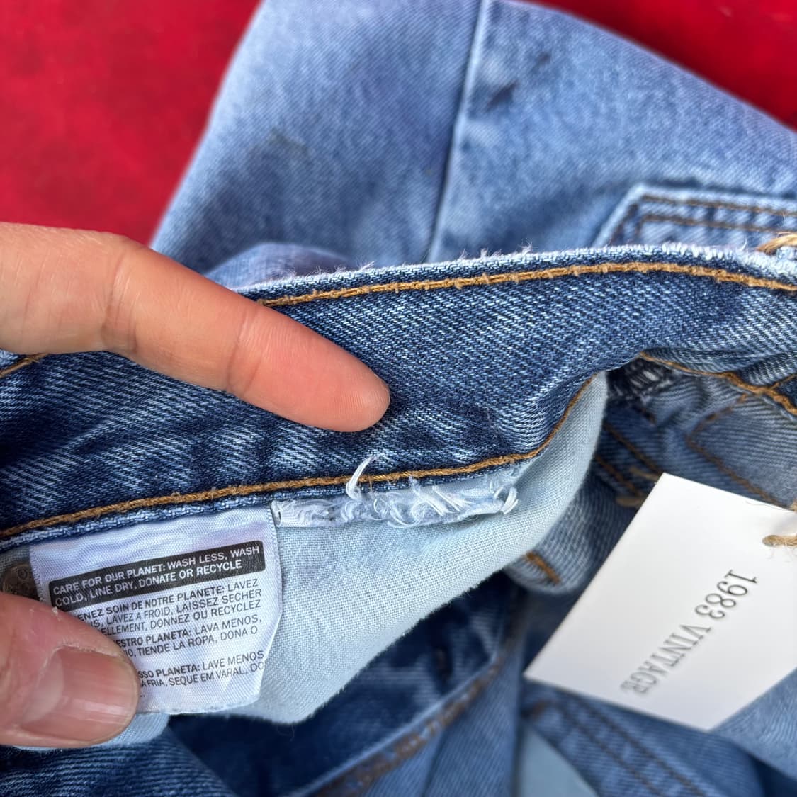 리바이스 517 부츠컷 리페어 상품이미지10