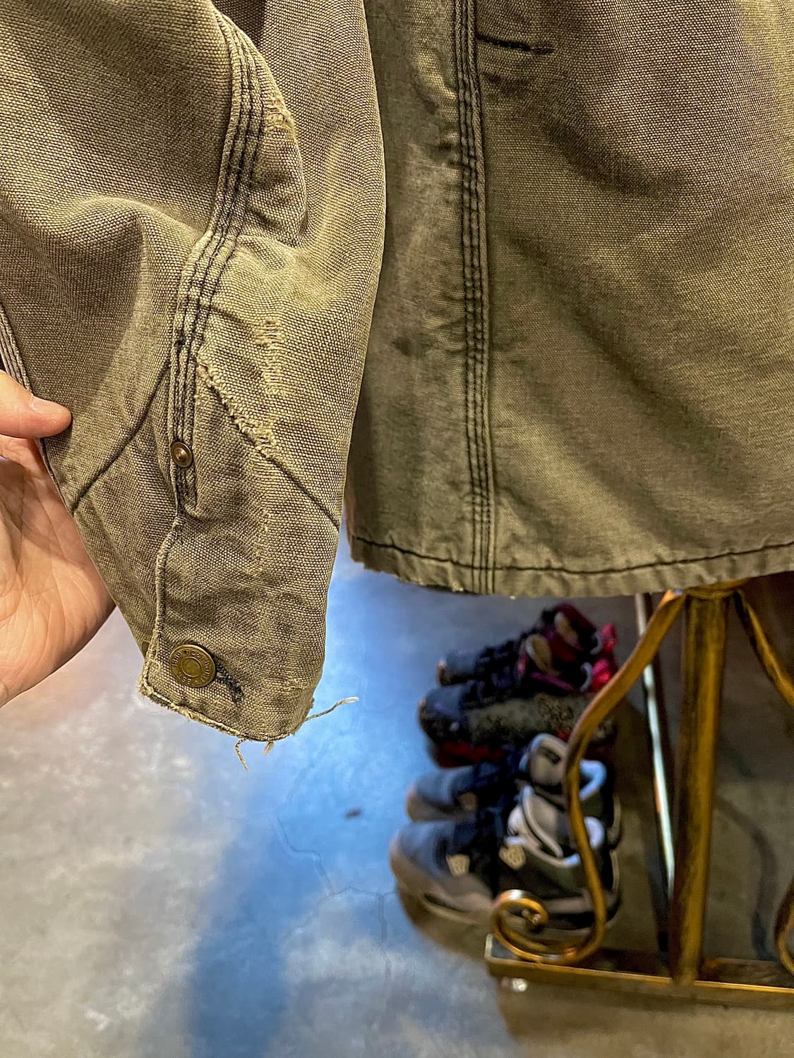 칼하트 초어자켓 입니다 상품이미지7