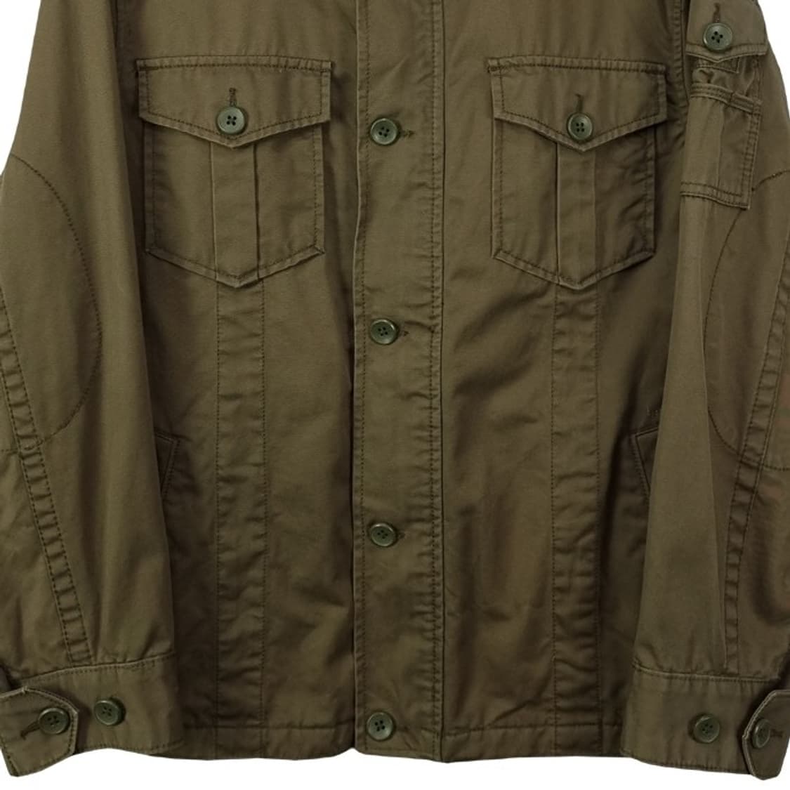 [갭] 빈티지 가공 코튼 트러커 자켓 카키 M19858 상품이미지5
