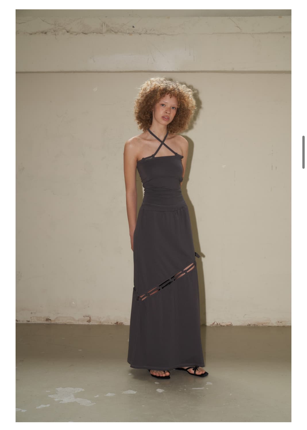 지지비샤 connect long skirt & sleeveless 상품이미지1