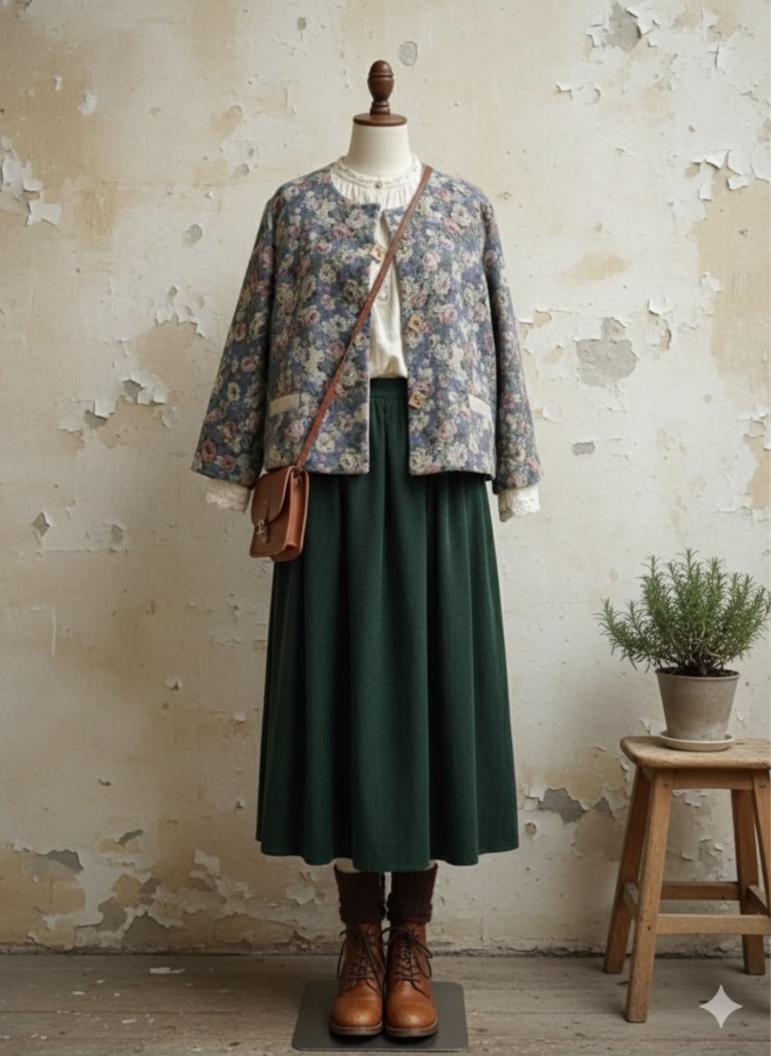 E&M Flax Collection Vintage Jacket 상품이미지3