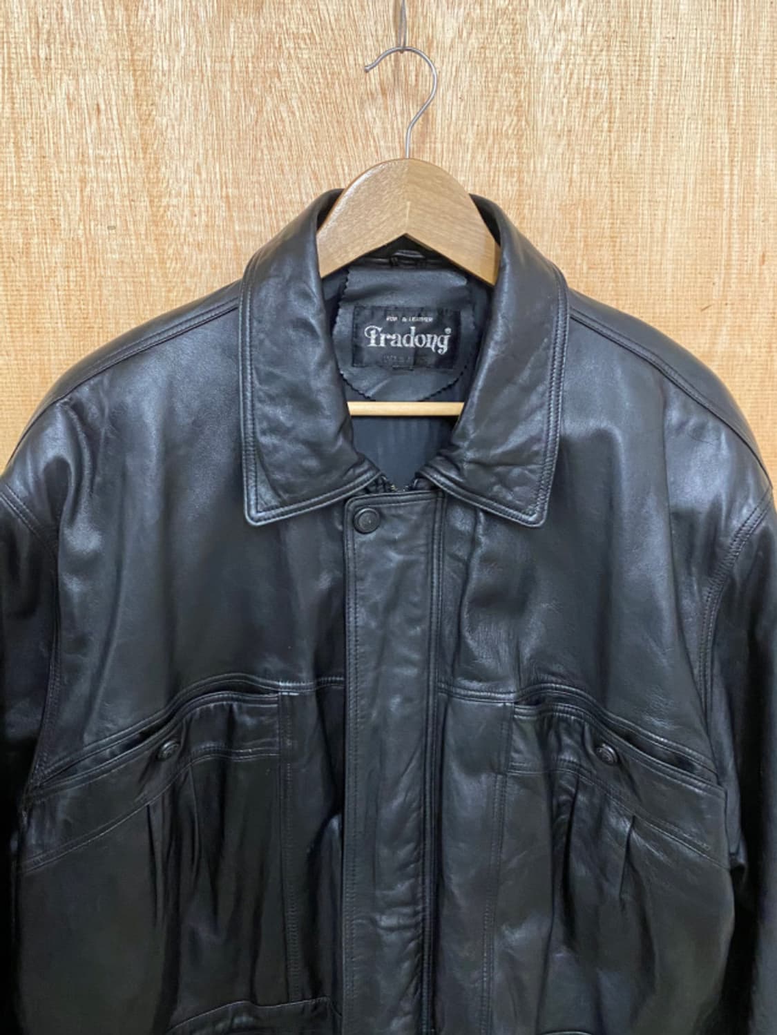VTG leather coat  상품이미지5
