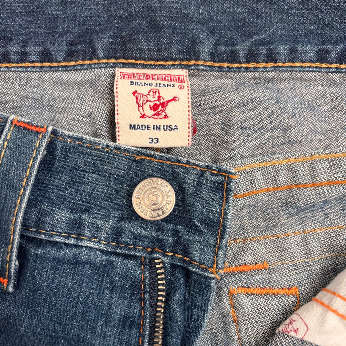 트루릴리젼 33 청바지 미국 수입 정품 빌리 로라이즈 부츠컷 상품이미지7