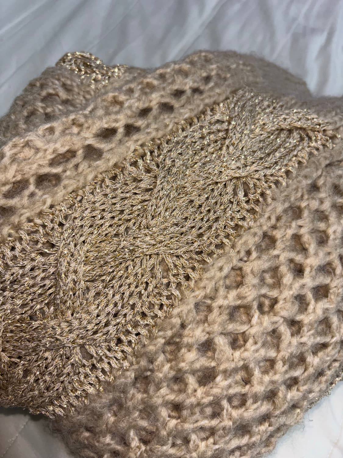 오네갸루 꽈배기 자라 니트 상품이미지3