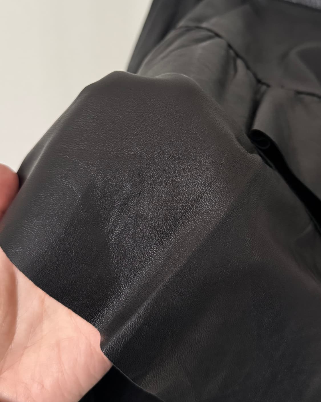 Rebecca taylor 양가죽 스커트 상품이미지5