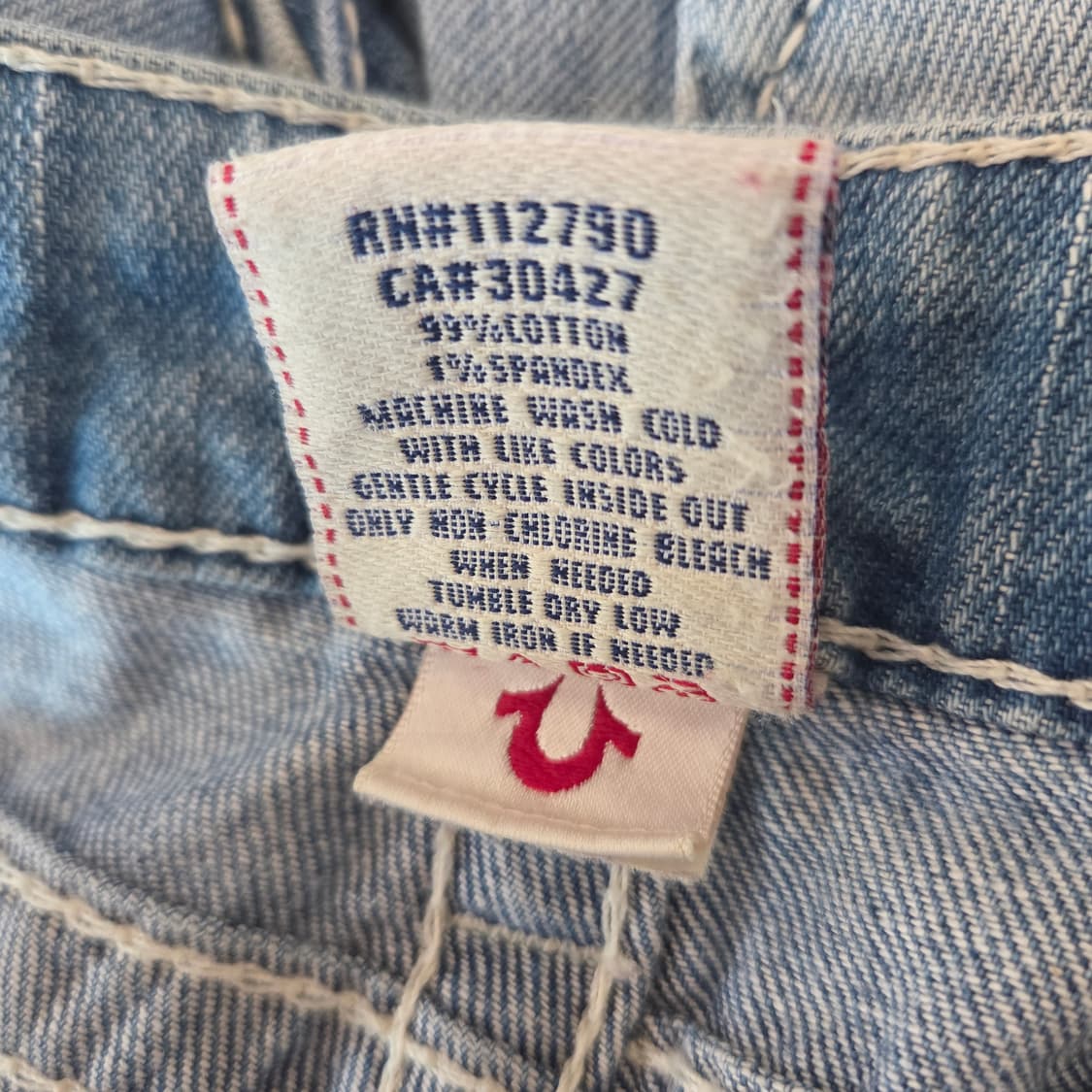 트루릴리젼 여성 롤업 데님 팬츠 상품이미지6