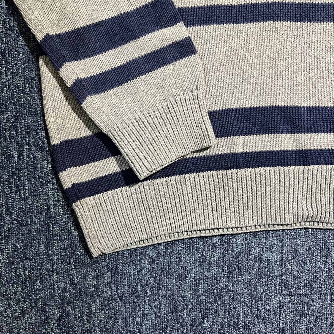 빈티지 00s CHAPS 스트라이프 니트 스웨터 상품이미지4