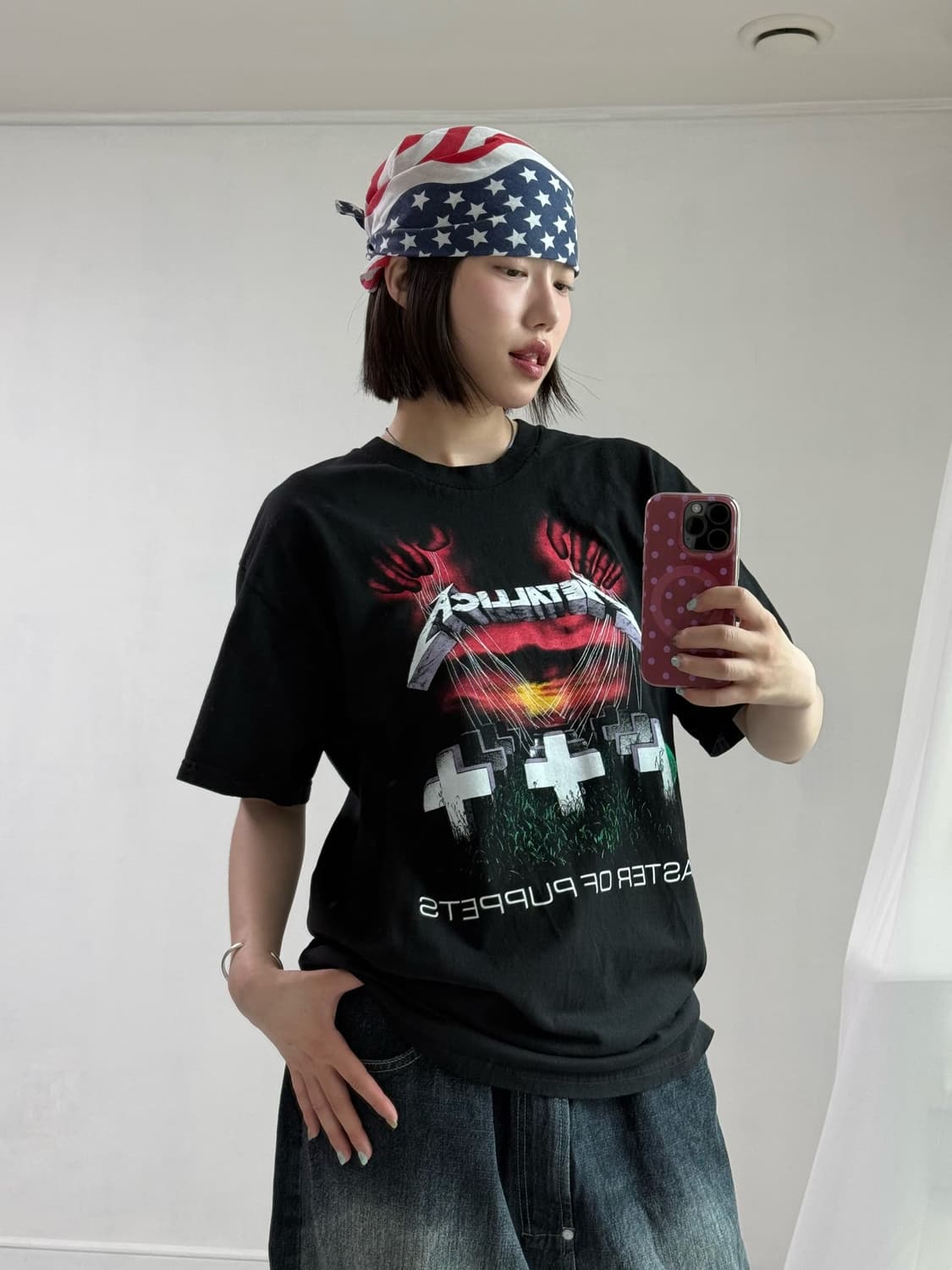 메탈리카 프린팅 반팔 상품이미지1