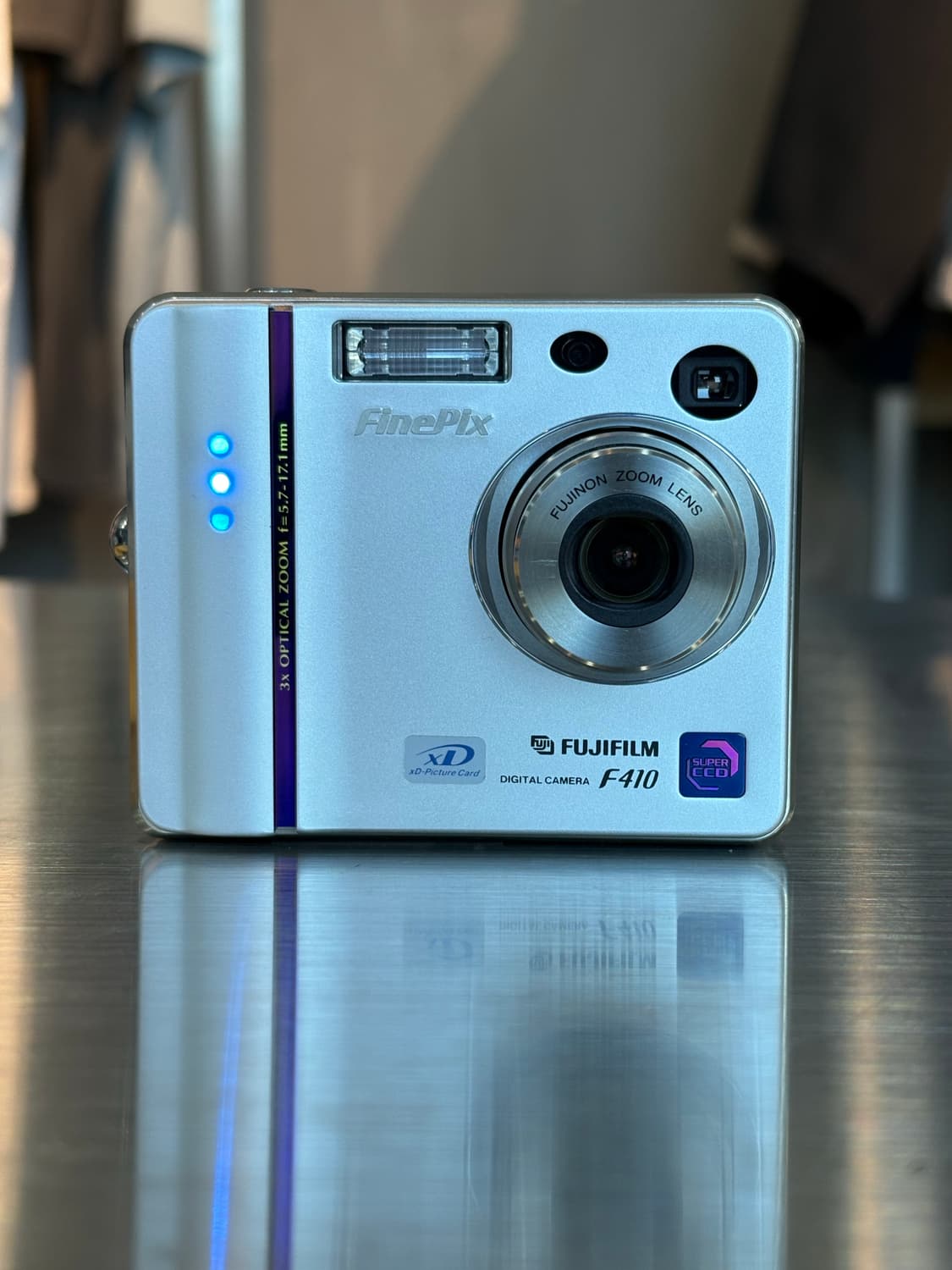 배터리2개/xd카드128mb)후지필름 파인픽스 F410 빈티지디카 상품이미지1