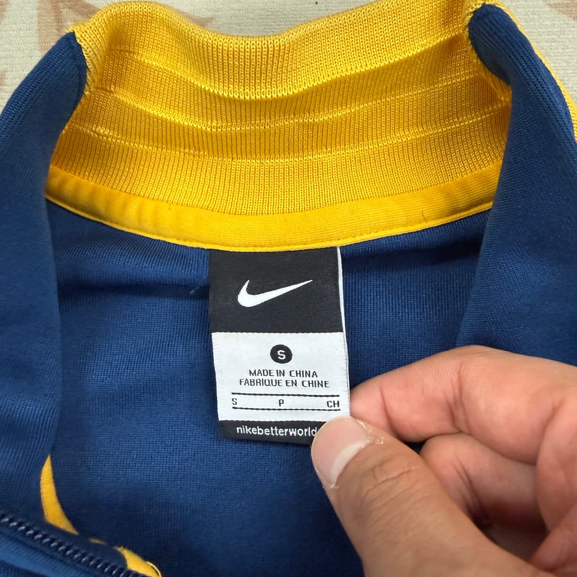 (S)나이키 NIKE 보카 주니어스 트랙탑 져지(네이비,남노) 상품이미지2