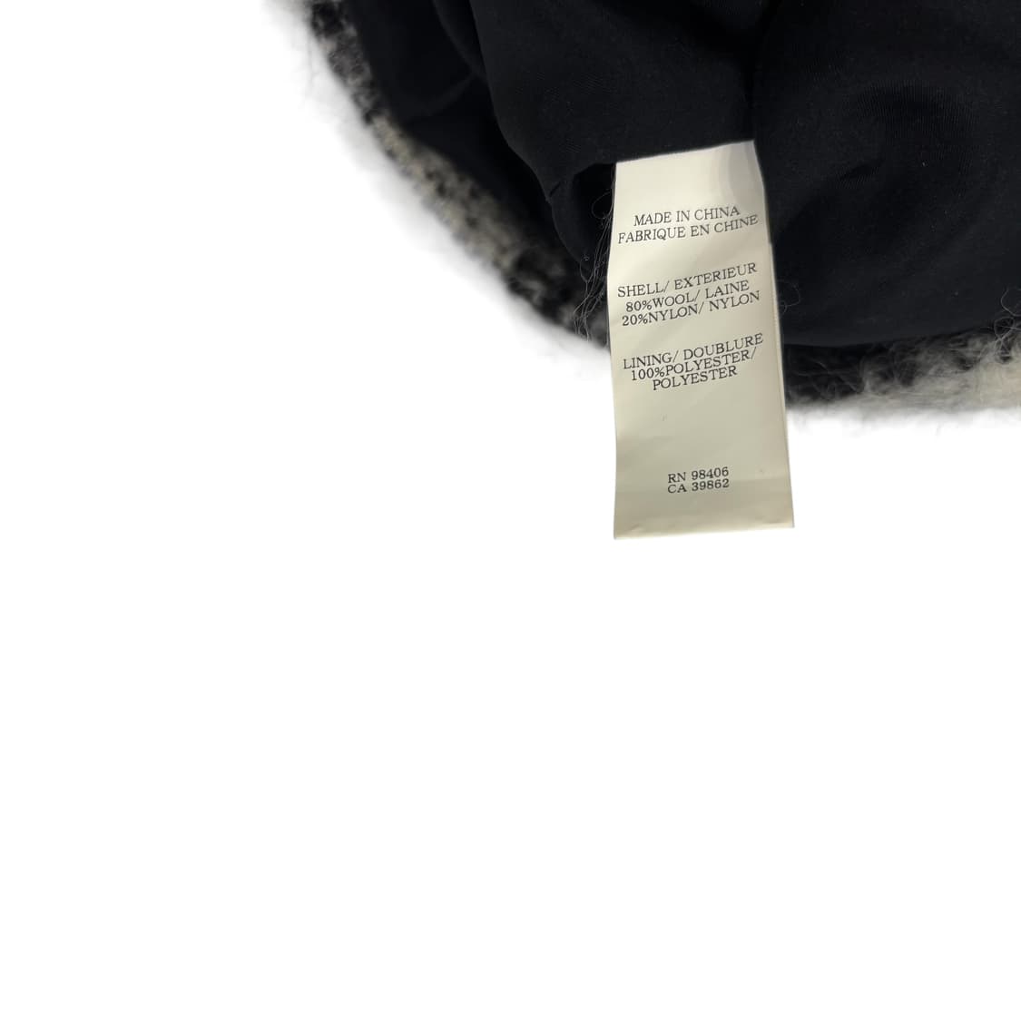 띠어리 Shaggy Plaid Coat 상품이미지4