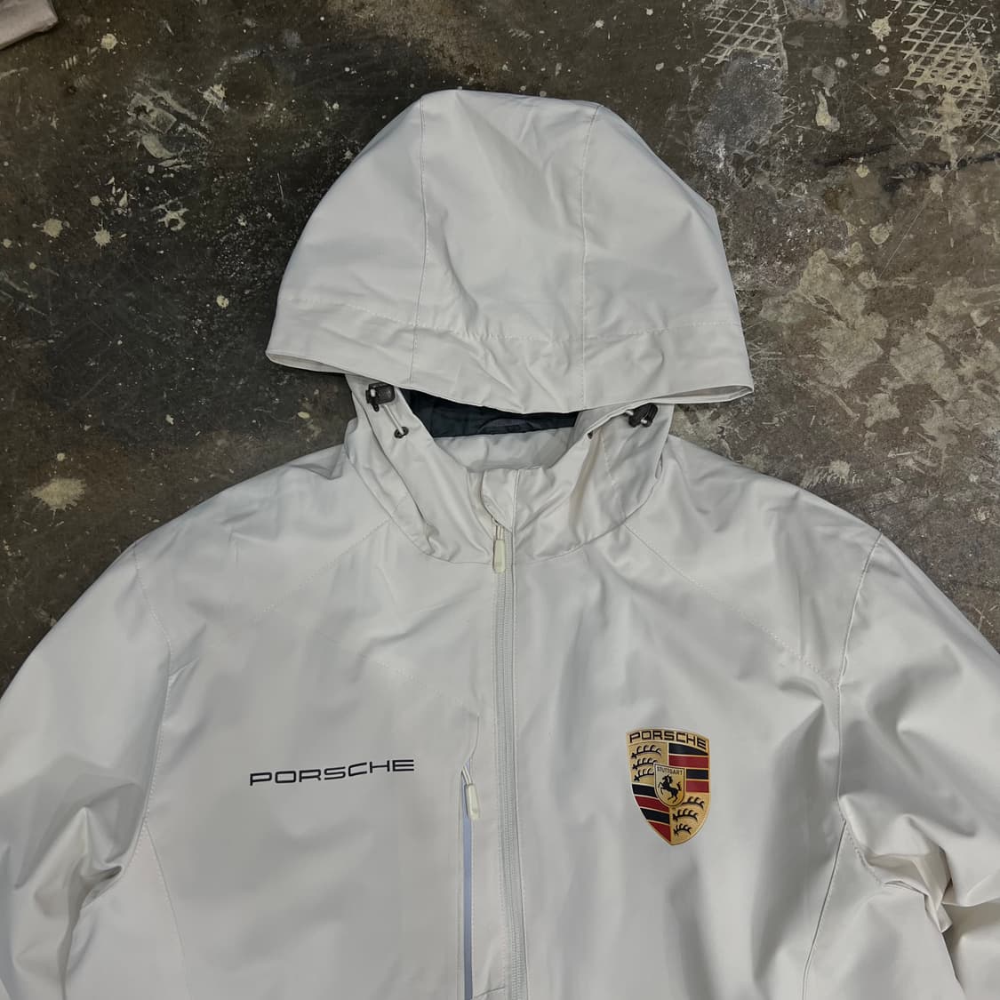XL) 포르쉐 플리스 안감 바람막이 방풍 자켓 점퍼 상품이미지4