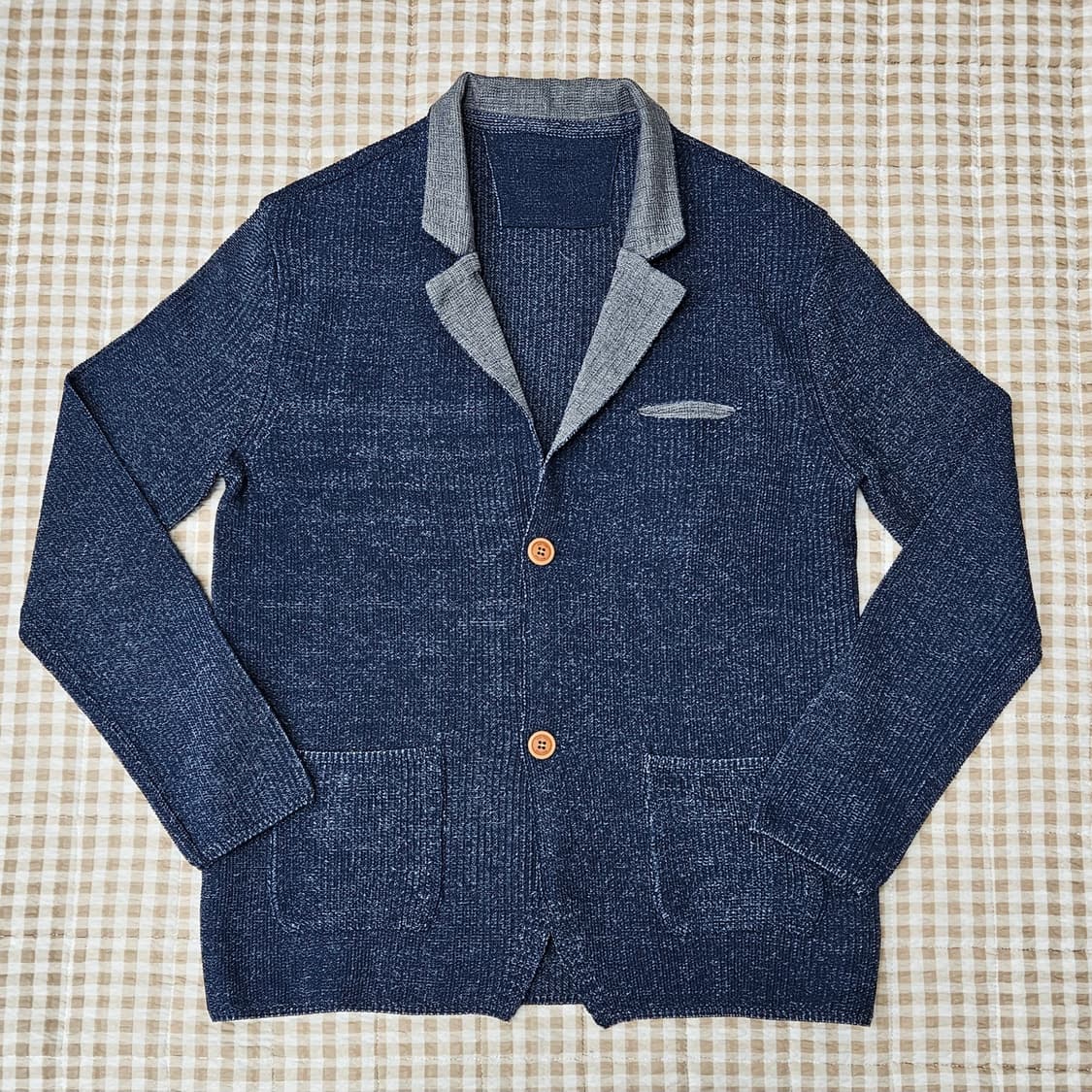 코오롱 시리즈 얇은 니트 가디건 남자100 상품이미지1