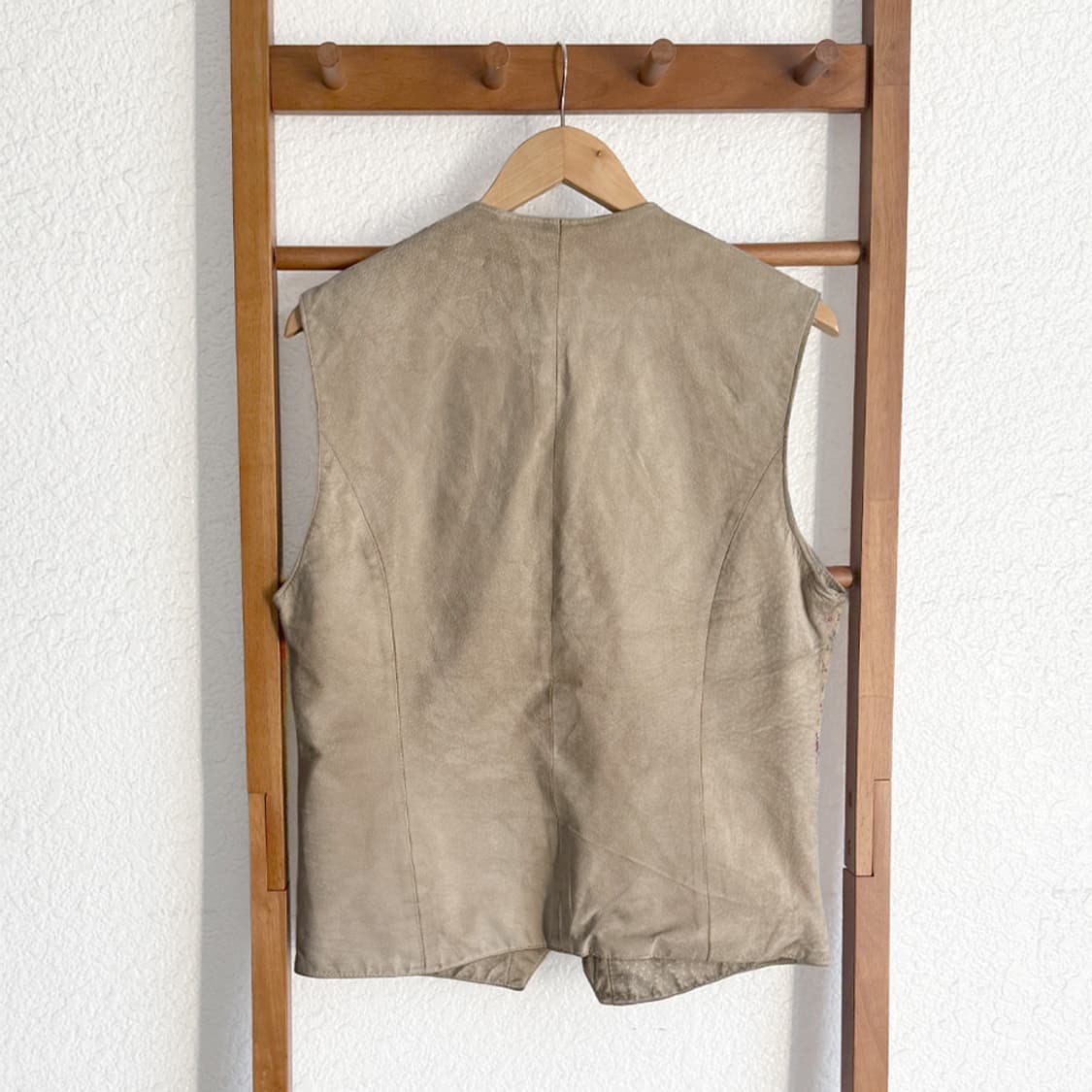 패치워크 스웨이드 베스트 상품이미지6