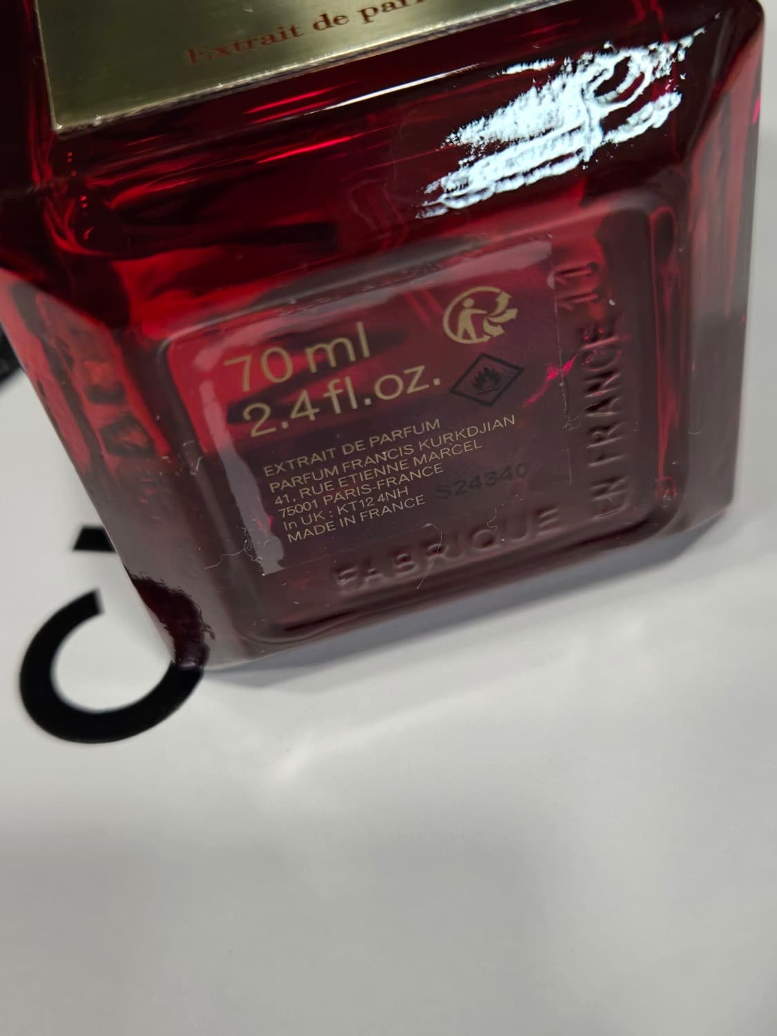 정품 메종프란시스커정 바 카라루쥬/바카랏루쥬540 엑스트레 70ml 상품이미지2