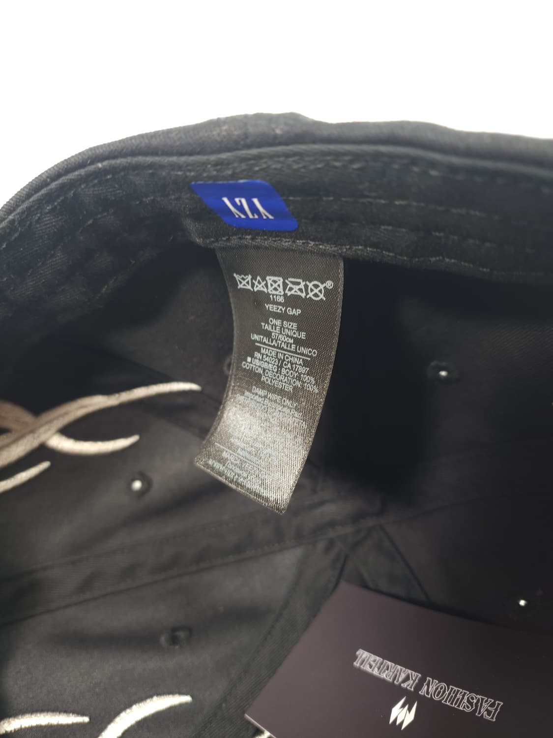 이지갭 엔지니어드 바이 발렌시아가 플레임 캡 블랙 OS 상품이미지4