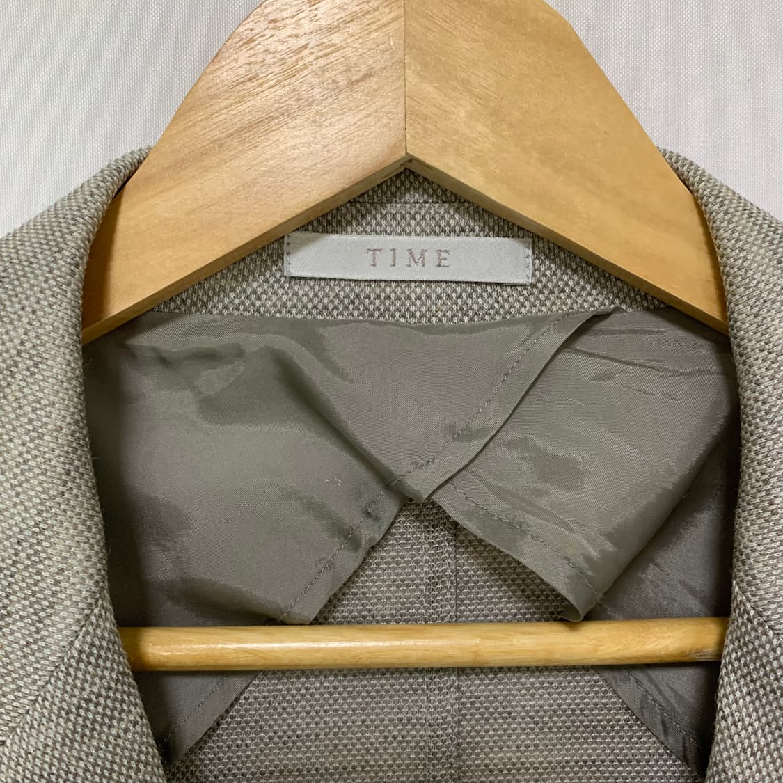 TIME 한섬 타임 린넨 블레이저 자켓 라이트그레이 110 남녀공용 상품이미지10