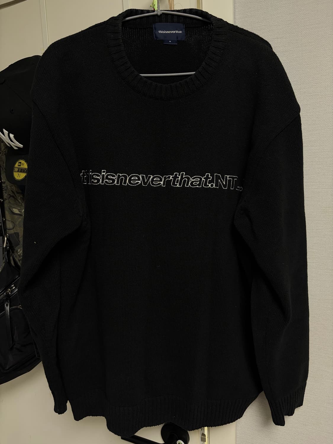 디스이즈네버댓 니트 블랙 M 상품이미지1