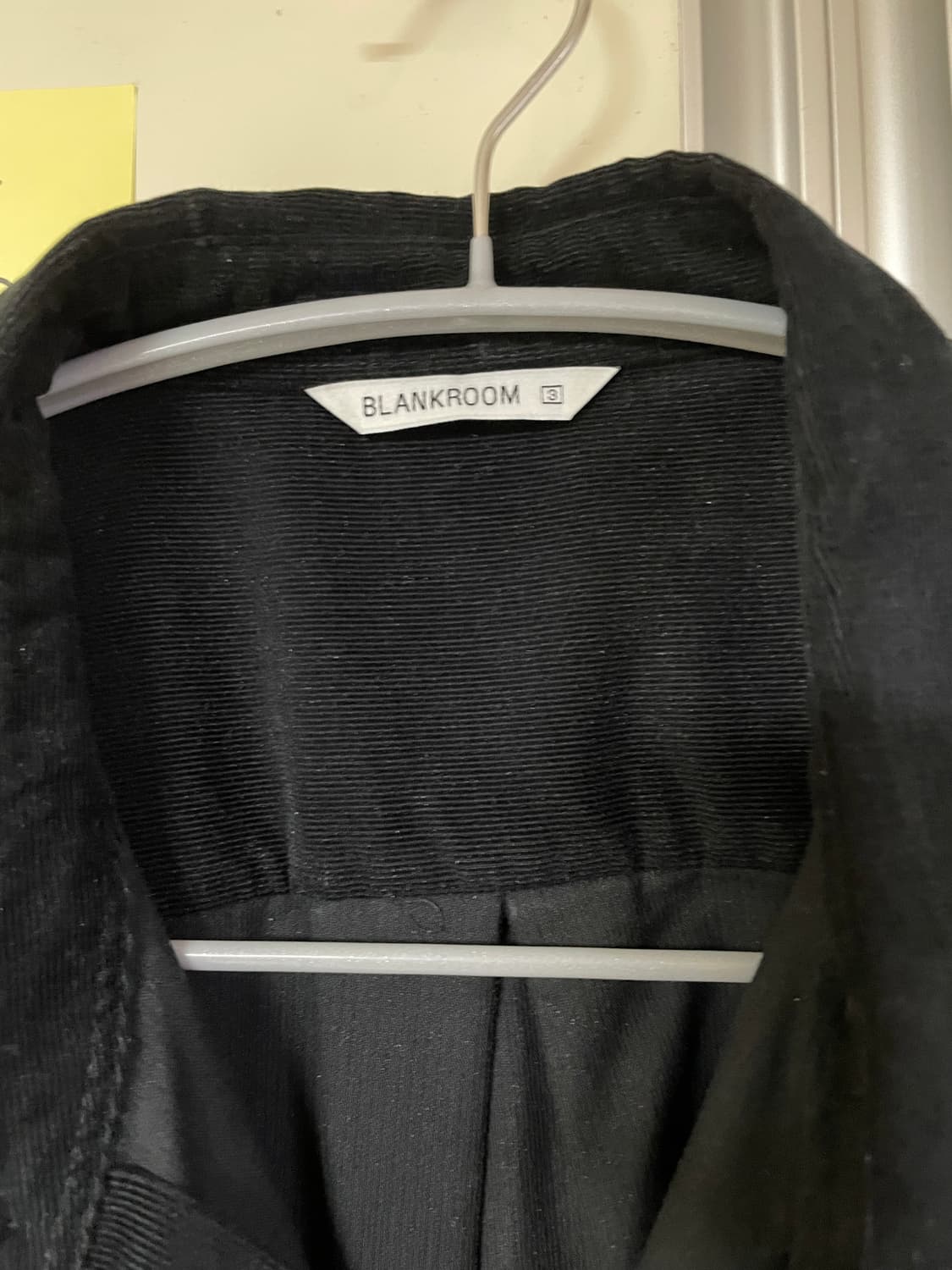블랭크룸 25FW 코듀로이 셔츠 블랙 3사이즈 상품이미지2