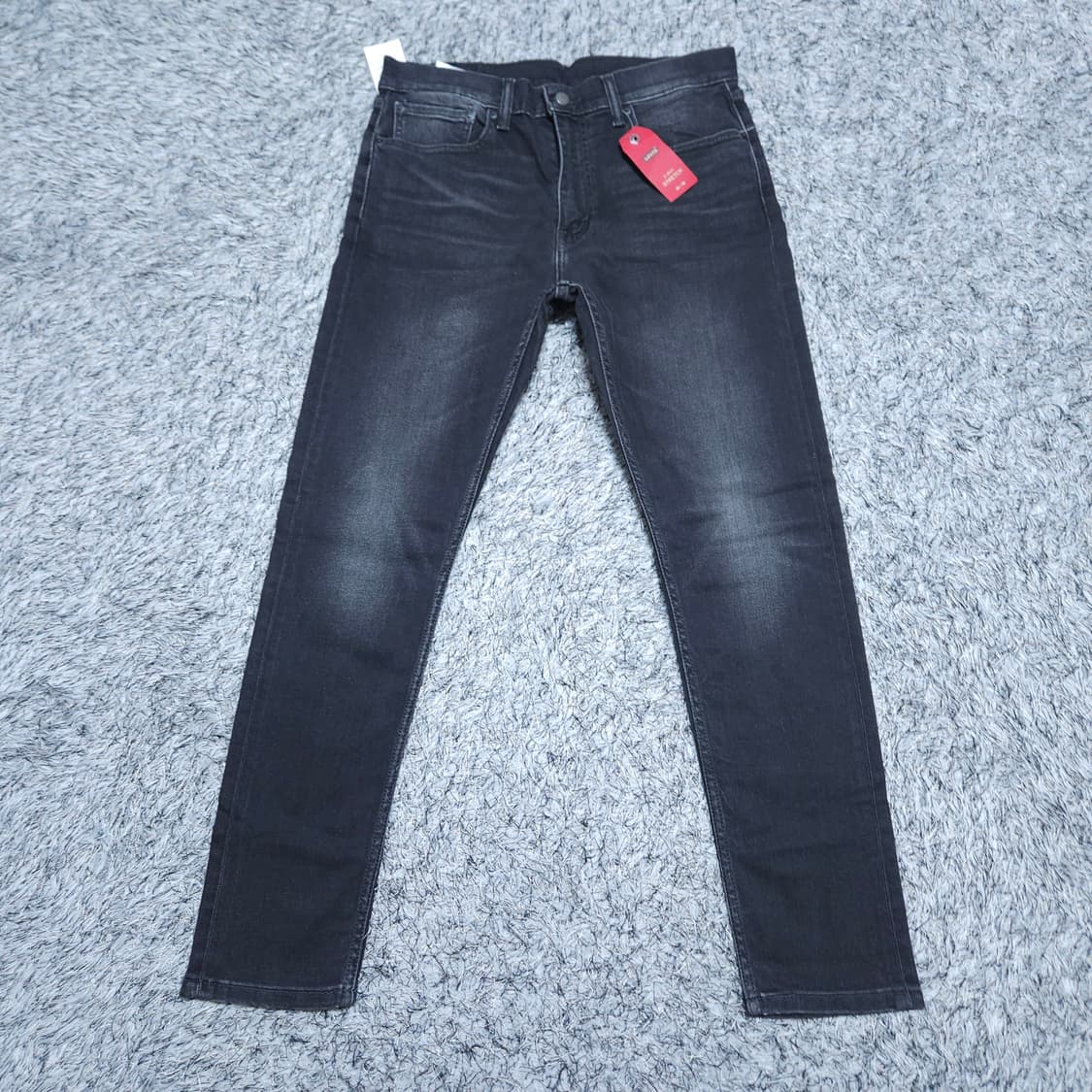 리바이스512) 34/32 남자 슬림핏블랙진 / 왕눈이샵 상품이미지1