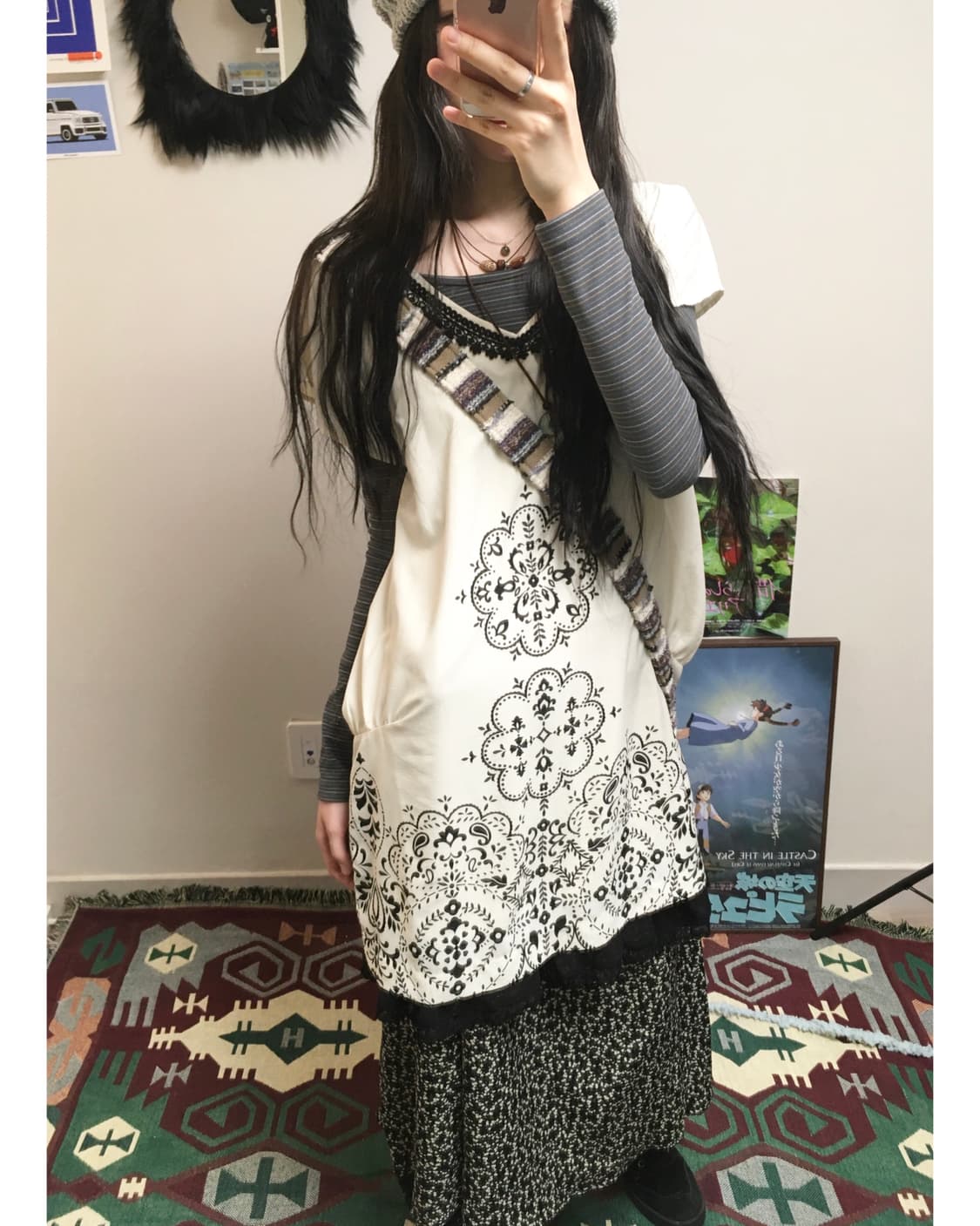 wandering paisley set (3pc) 상품이미지5