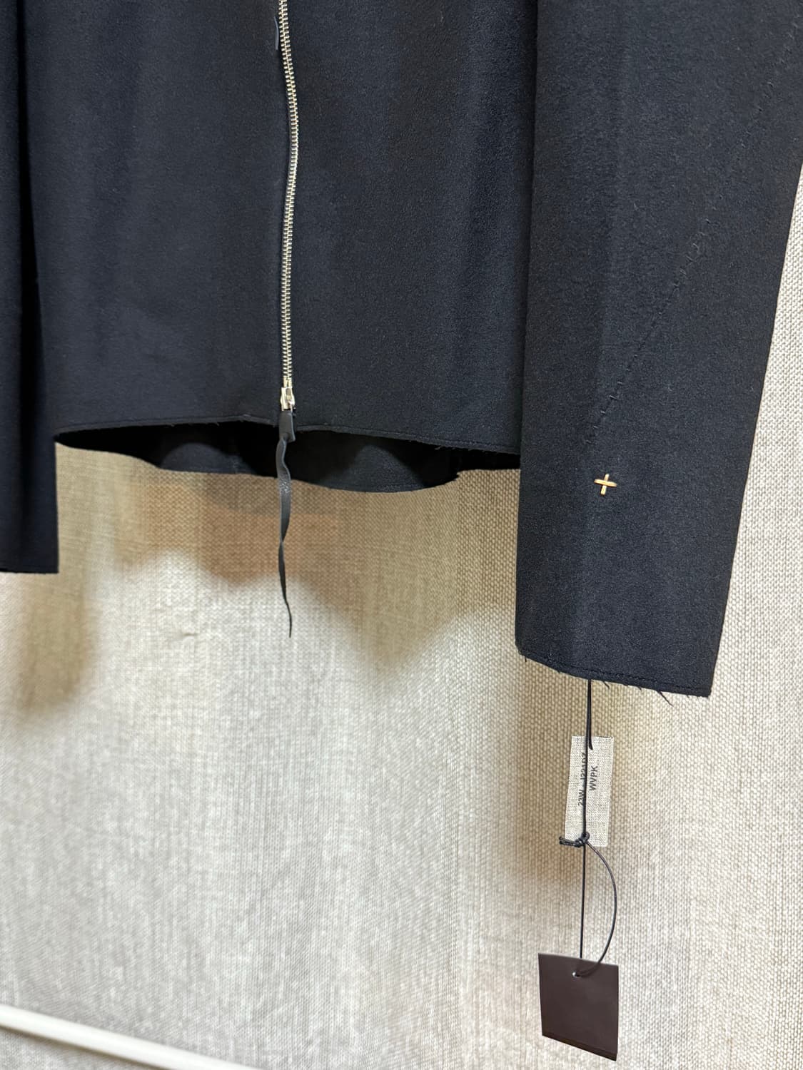 [50] ma+ 엠에이크로스 에비에이터 자켓 블랙 상품이미지7