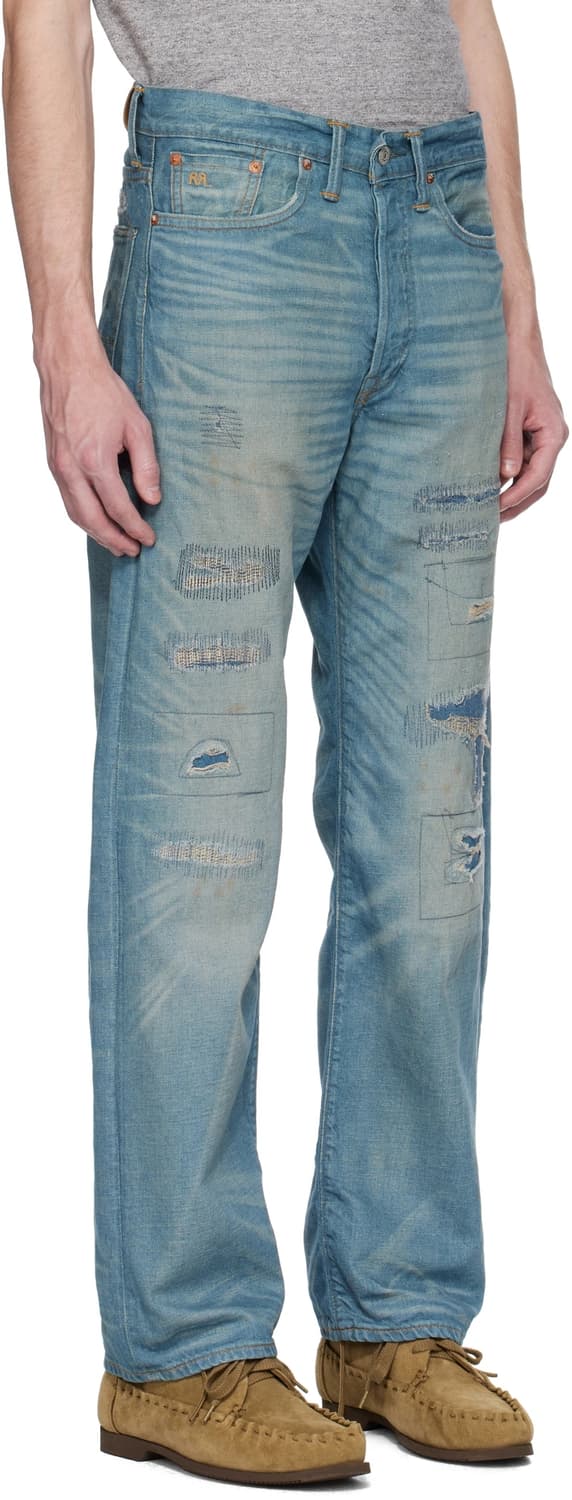 RRl 5포켓 릴렉스 진 34×32 상품이미지1