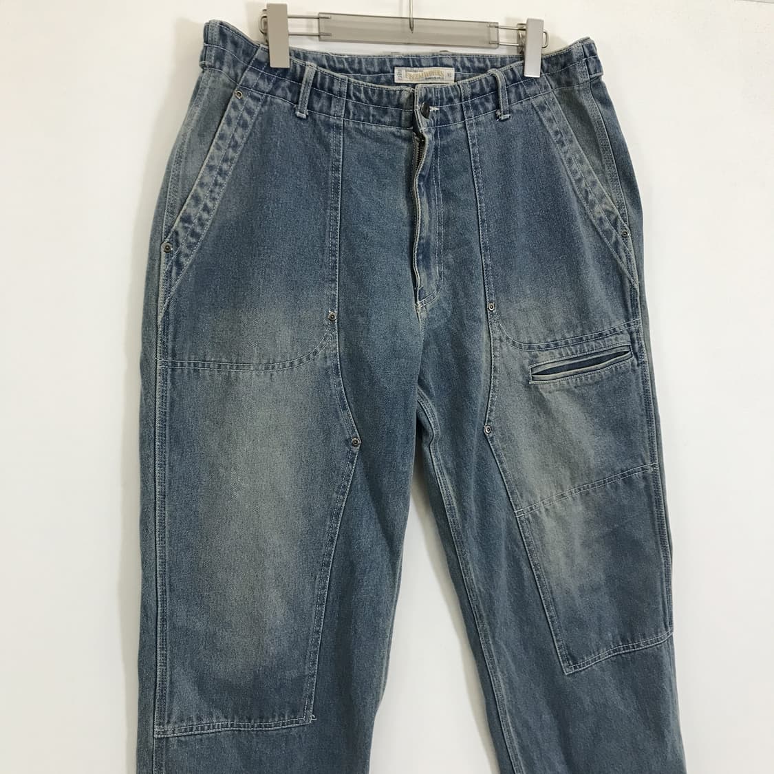 프리즘웍스 더블니 데님팬츠 [XL] 상품이미지2