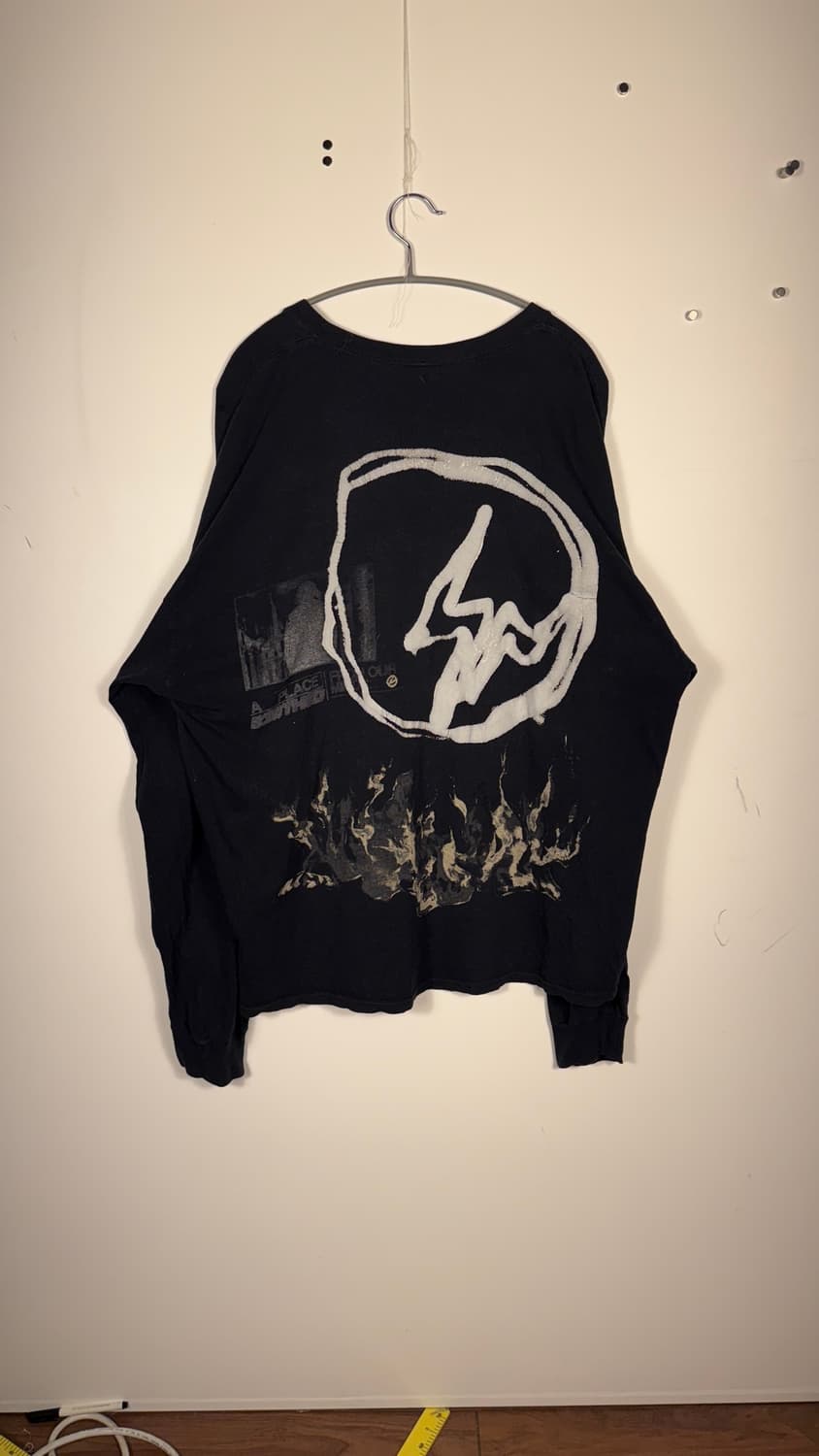 [XL] CACTUS JACK FRAGMENT 2021 롱슬리브 블랙 상품이미지4