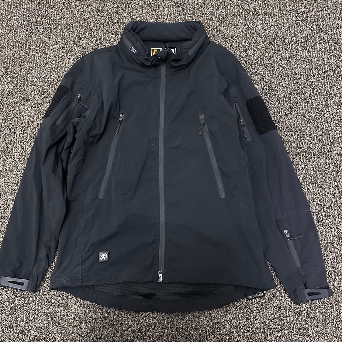 511 택티컬 밀리터리 바람막이 자켓 블랙 XL 상품이미지1