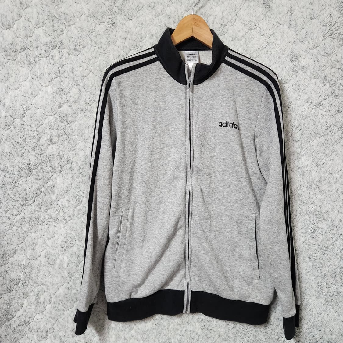 H996 [L] 아디다스 코튼 져지 회검 상품이미지1