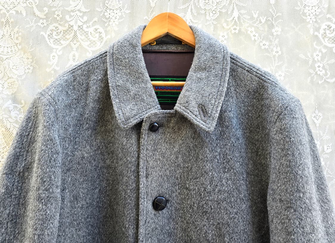 80s 웨스트 버리 모헤어 발마칸 코트 상품이미지2