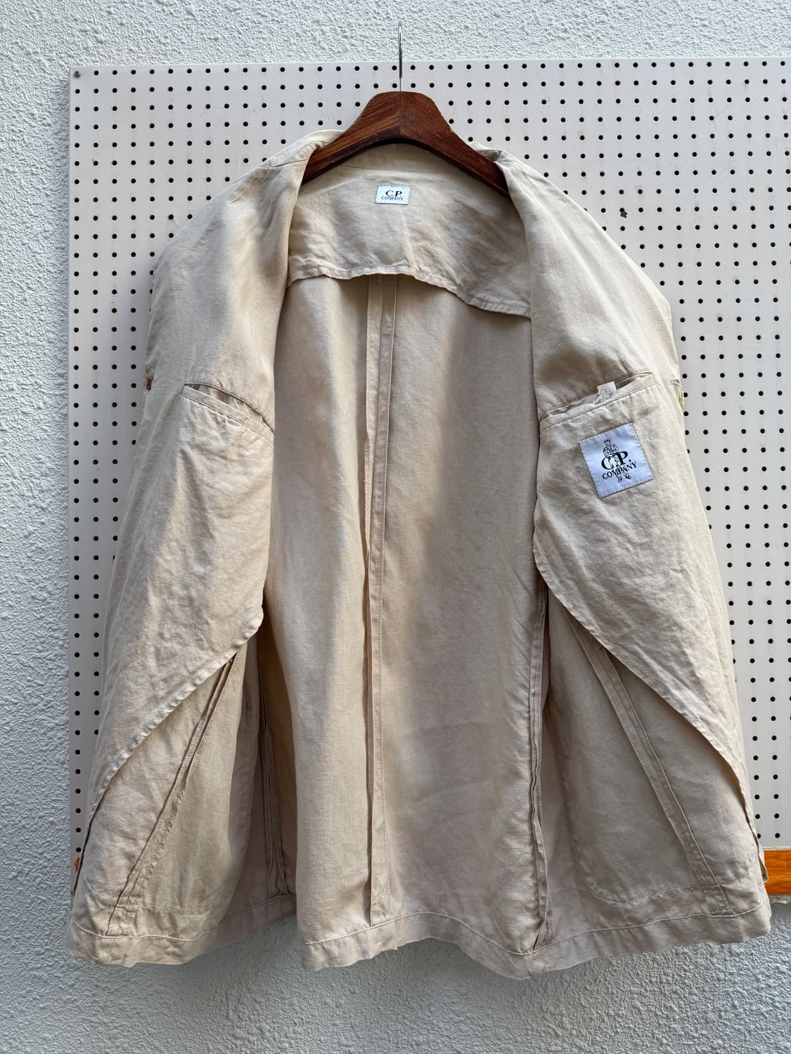 2000s C.P.COMPANY LINEN JACKET 씨피 린넨 자켓 상품이미지10