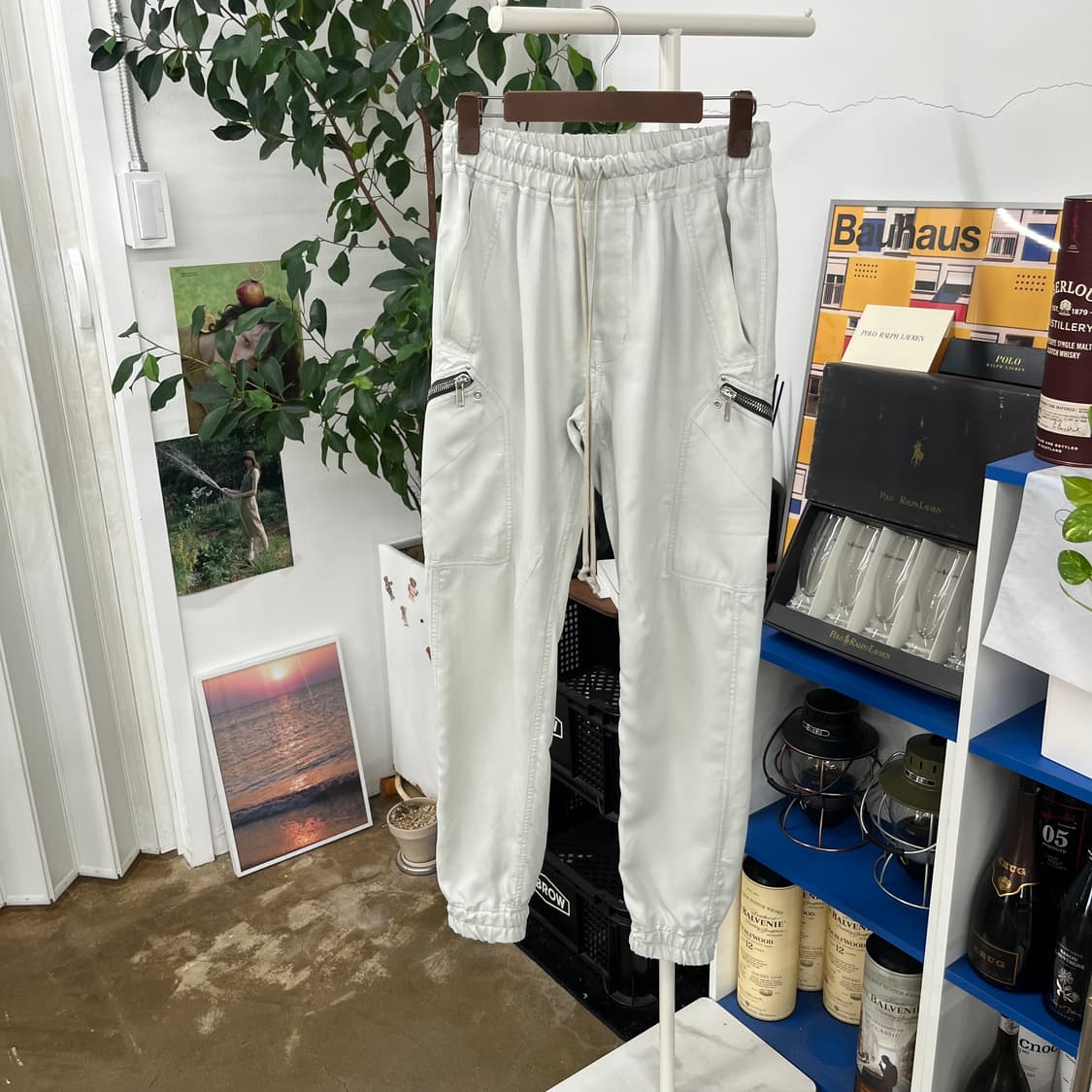 릭오웬스 우먼 레이온 조거팬츠 38 상품이미지1