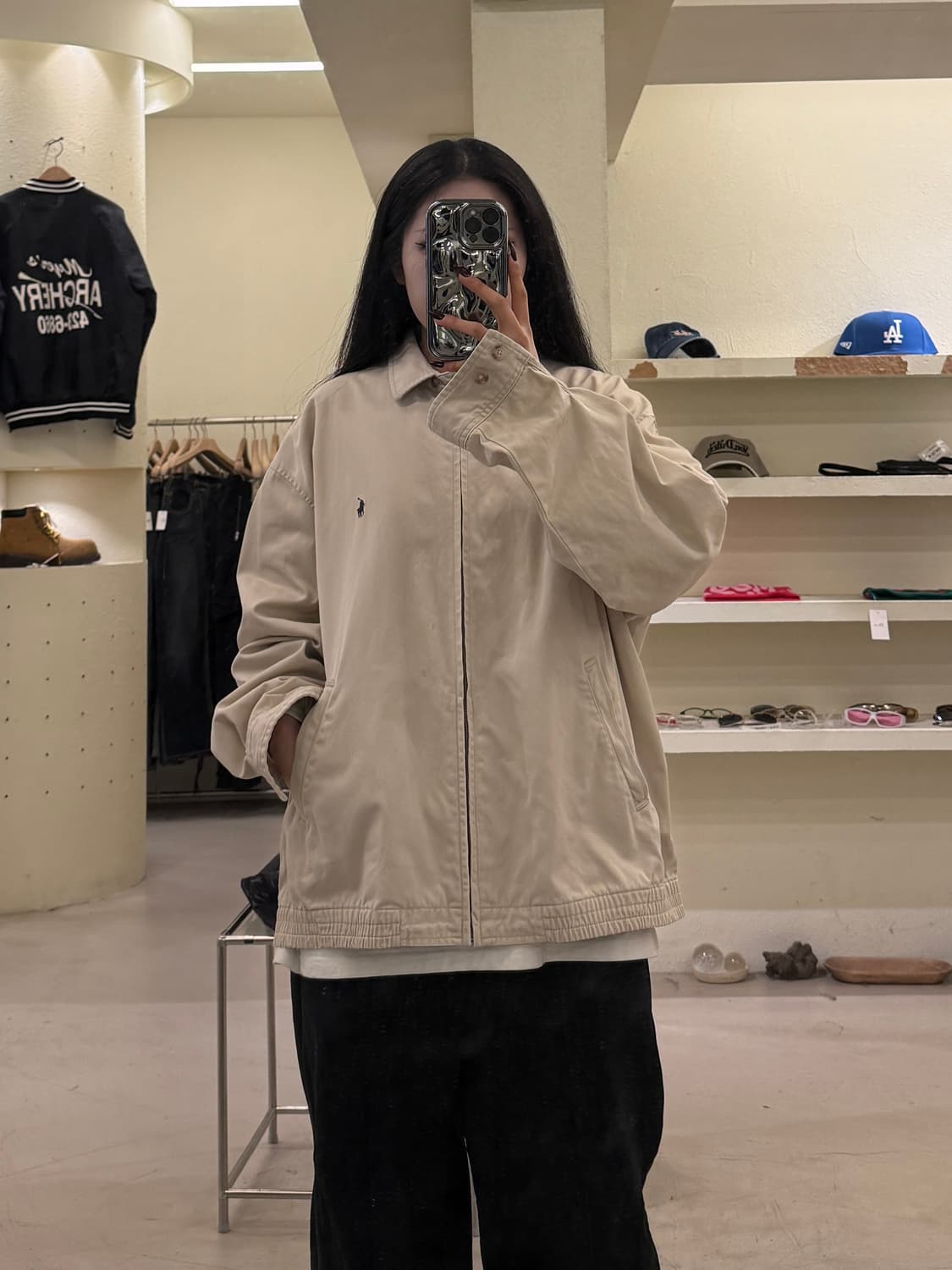 폴로랄프로렌 베이지 컨트리 코튼 자켓 U1259 상품이미지1