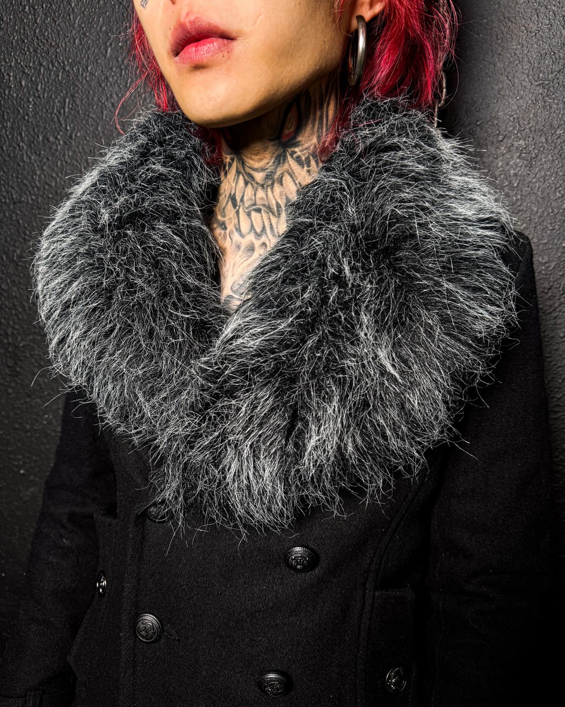 MIDAS - Fur Collar double button Jacket  상품이미지2