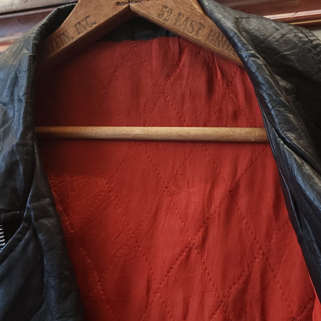 90s 빈티지 가죽자켓 이태리 빈티지 레더자켓 벨티드 라이더 52 상품이미지9