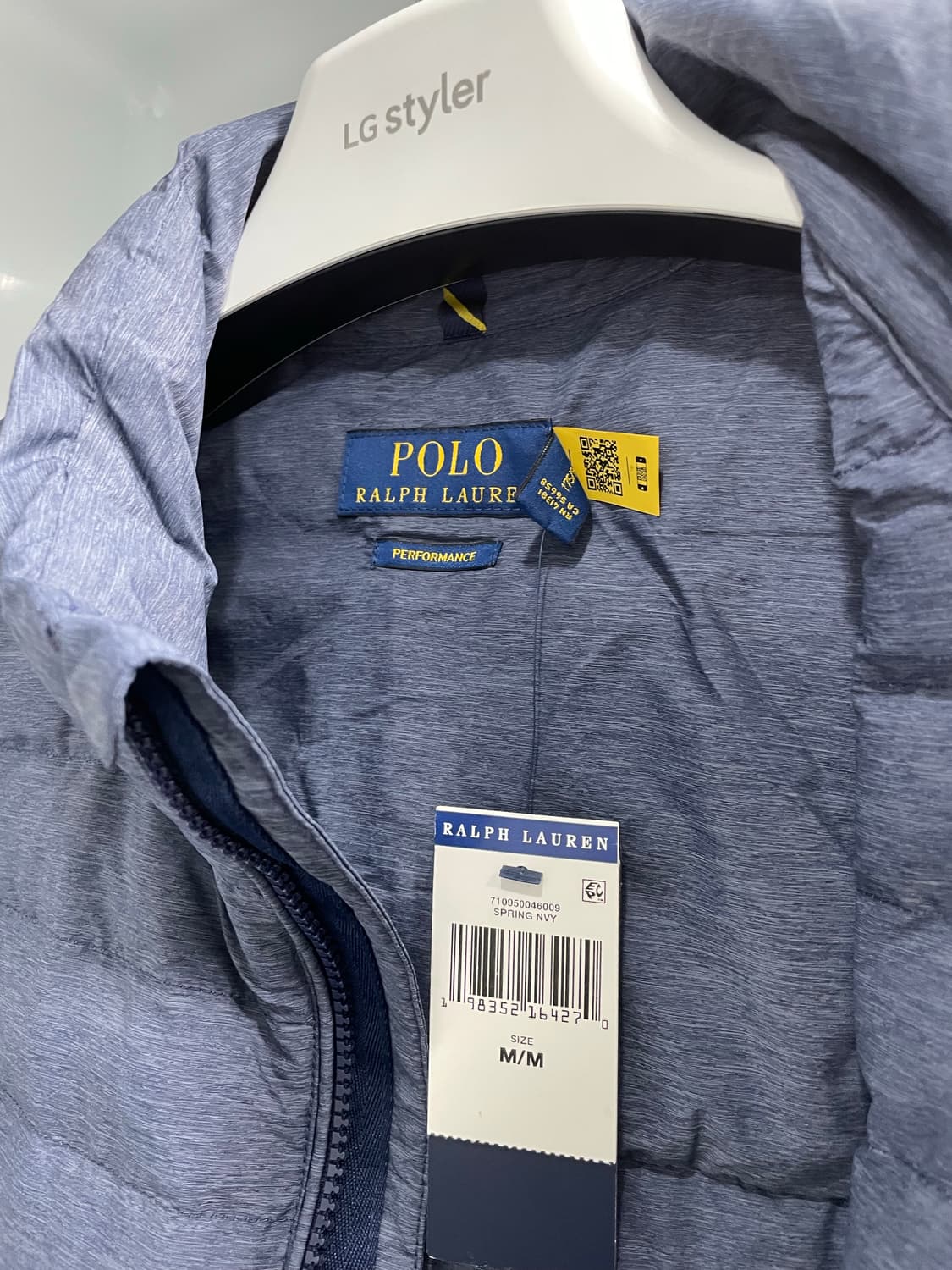 폴로 패커블 경량패딩 M(QR정품) 상품이미지2